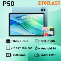 Teclast P50 Tablet unisoc T606 8-core 1.6GHz/ 6GBRAM/128GB ROM/10.95inch 1280×800iPS/WIFI/8000mAh/Type-C/13MP+5MP Camera/An 1