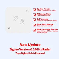 Advanced Tuya Zigbee WiFi Human Presence and Luminance Sensor (Zigbee Version)