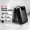 Xiaomi Mijia Mi Portable Electric Shaver S100 USB Rechargable Shaver For Men Rotating 2 Floating Head Portable Waterproof Razor 1