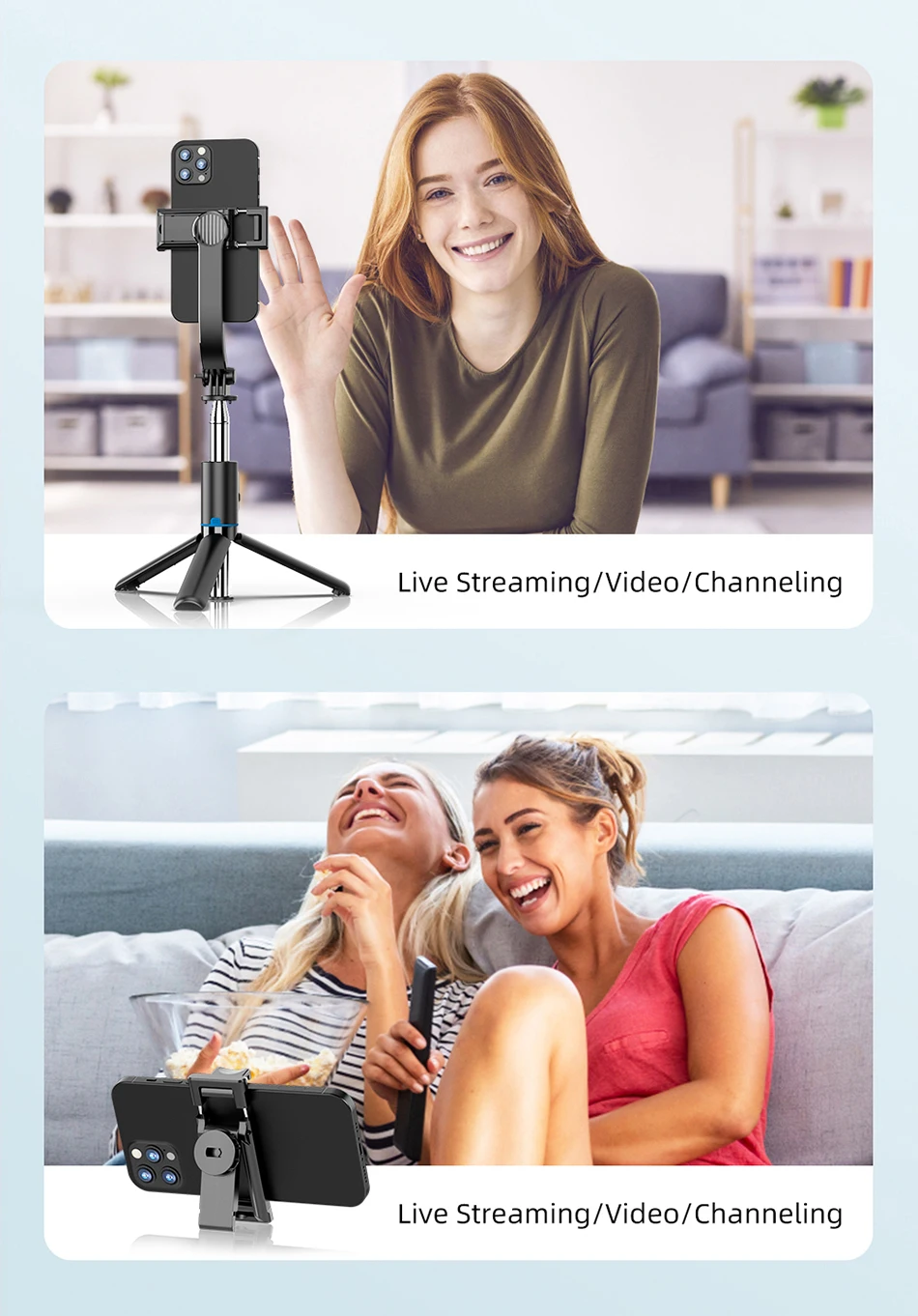 WiWU Wi-SE001 Detachable Tripod Selfie Stick description image 5
