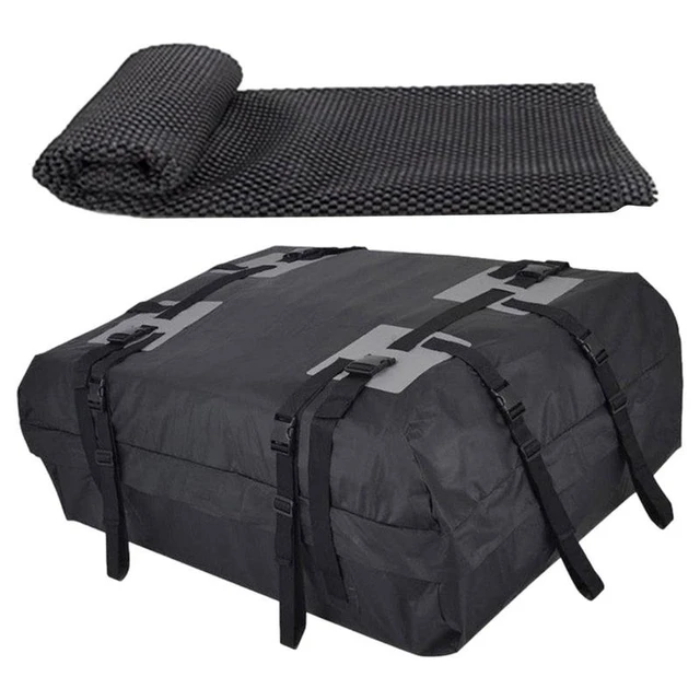 Car Roof Bag 15 Cubic Feet Car Roof Bag For All Vehicle Waterproof Car Roof  Bag For All Vehicle Soft-Shell Luggage Carrier For - AliExpress
