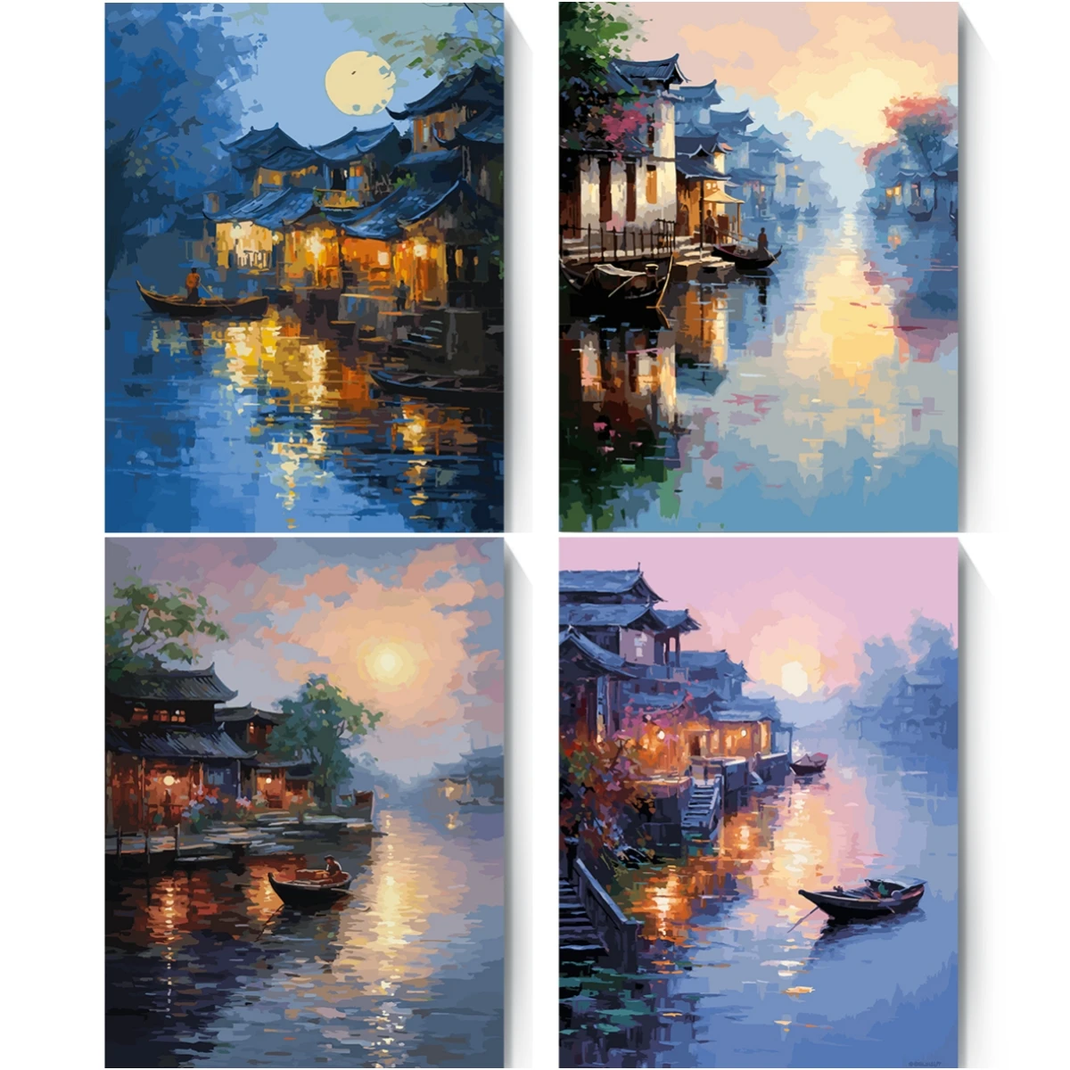 

Hamlet Paint by numbers Handpainted Canvas painting Scenery acrylic paint Painting by numbers For adults Home decor