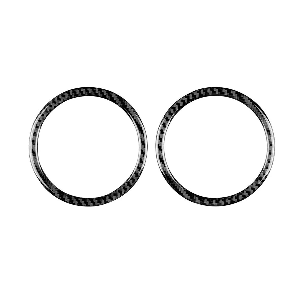 

For BMW Z4 E89 2009-2016 Carbon Fiber Car Door Speaker Trim Loudspeaker Decoration Sticker Accessories