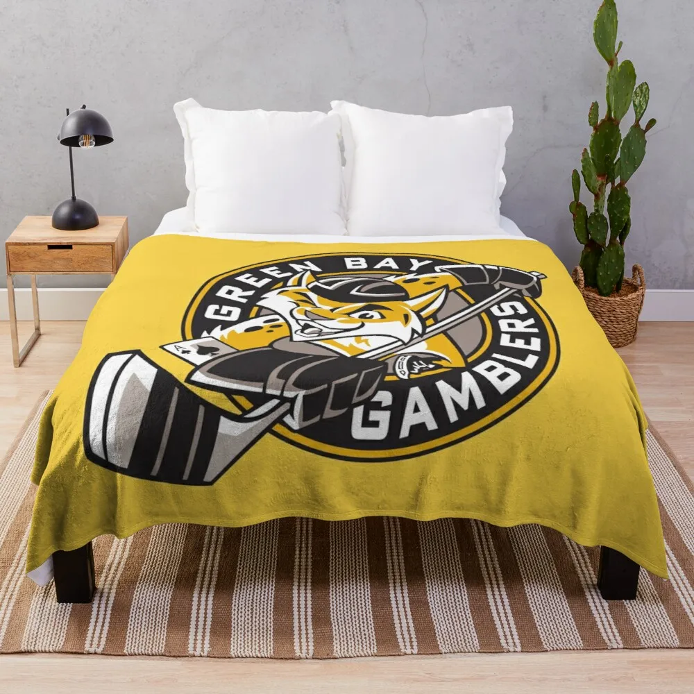 

The Gambler Throw Blanket Soft Plaid