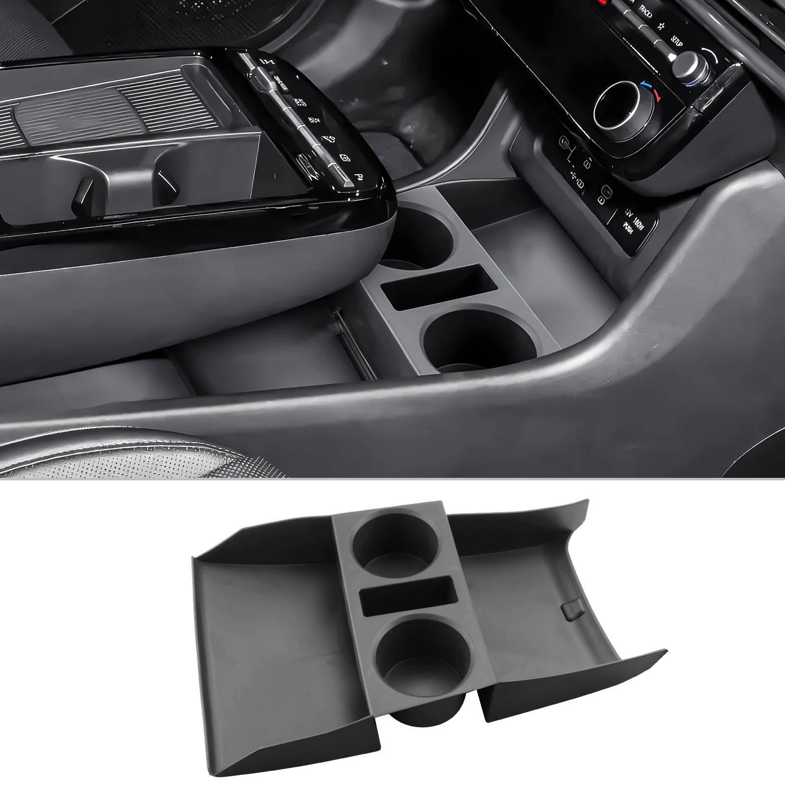Para Hyundai Tucson Nx4 2021 2022 caja de almacenamiento de apoyabrazos Central para coche