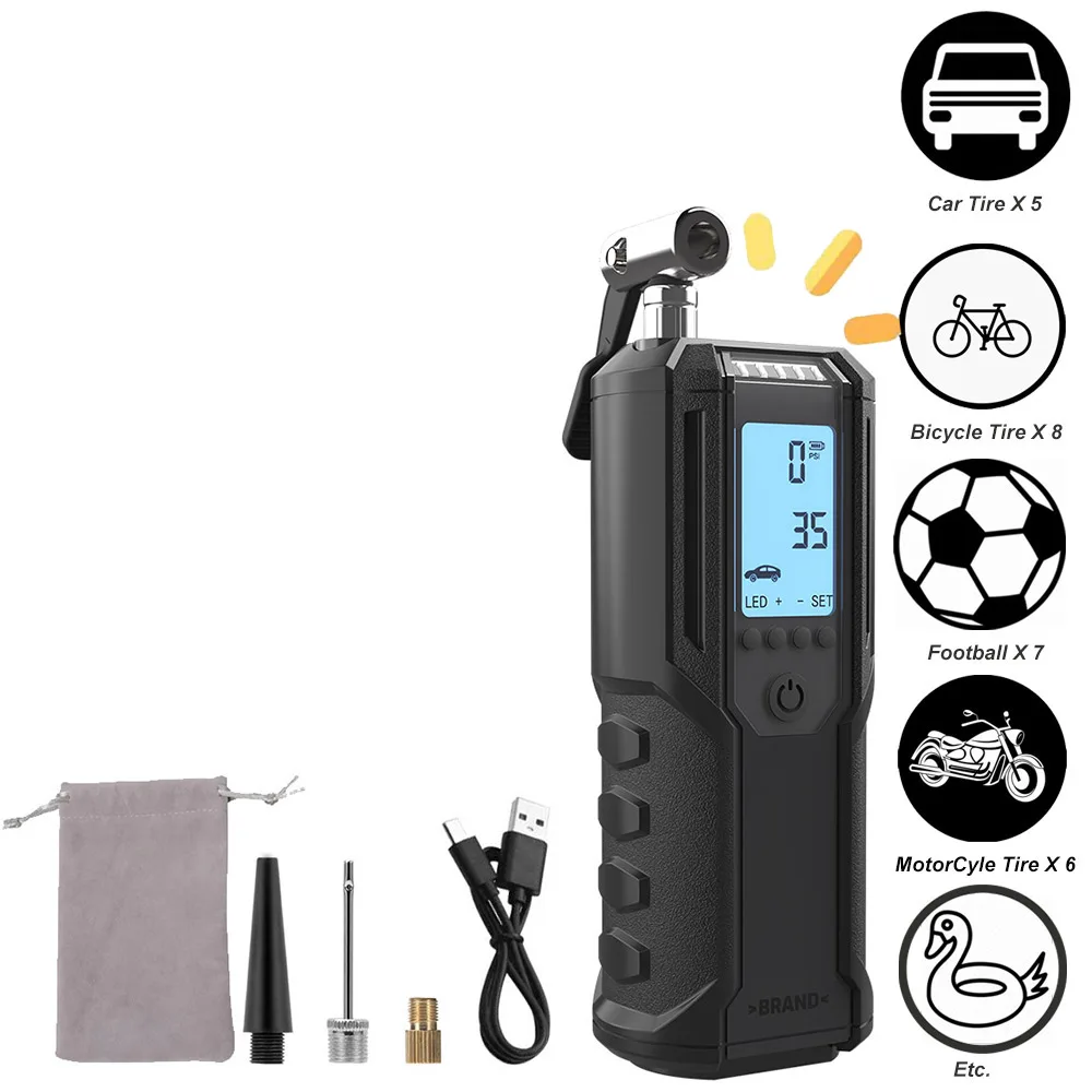 

car air compressor inflator pump mattress tyre bikecycle electric air balloon pump inflator