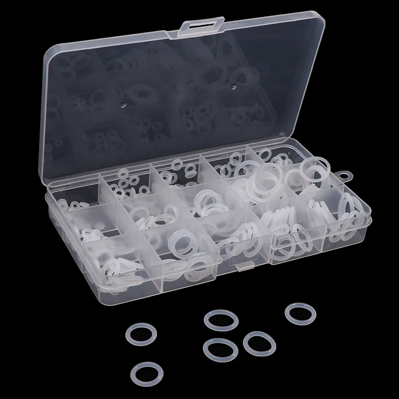 Description Picture 2 of item225pcs/box Silicone Seal O-ring NBR Seal Ring Kit Nitrile Rubber NBR O-Ring Gasket Sealing Ring O Rings Rubber Kit Set