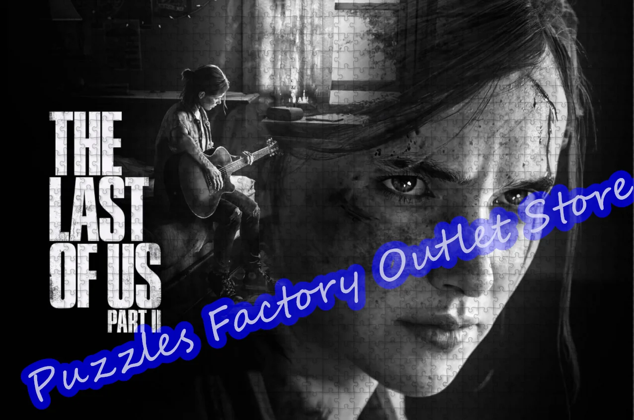 The Last of Us Horror Movies Print Puzzle 300/500/1000 Pieces Game Video Jigsaw Puzzle Educational Decompressed Toys Gifts 2