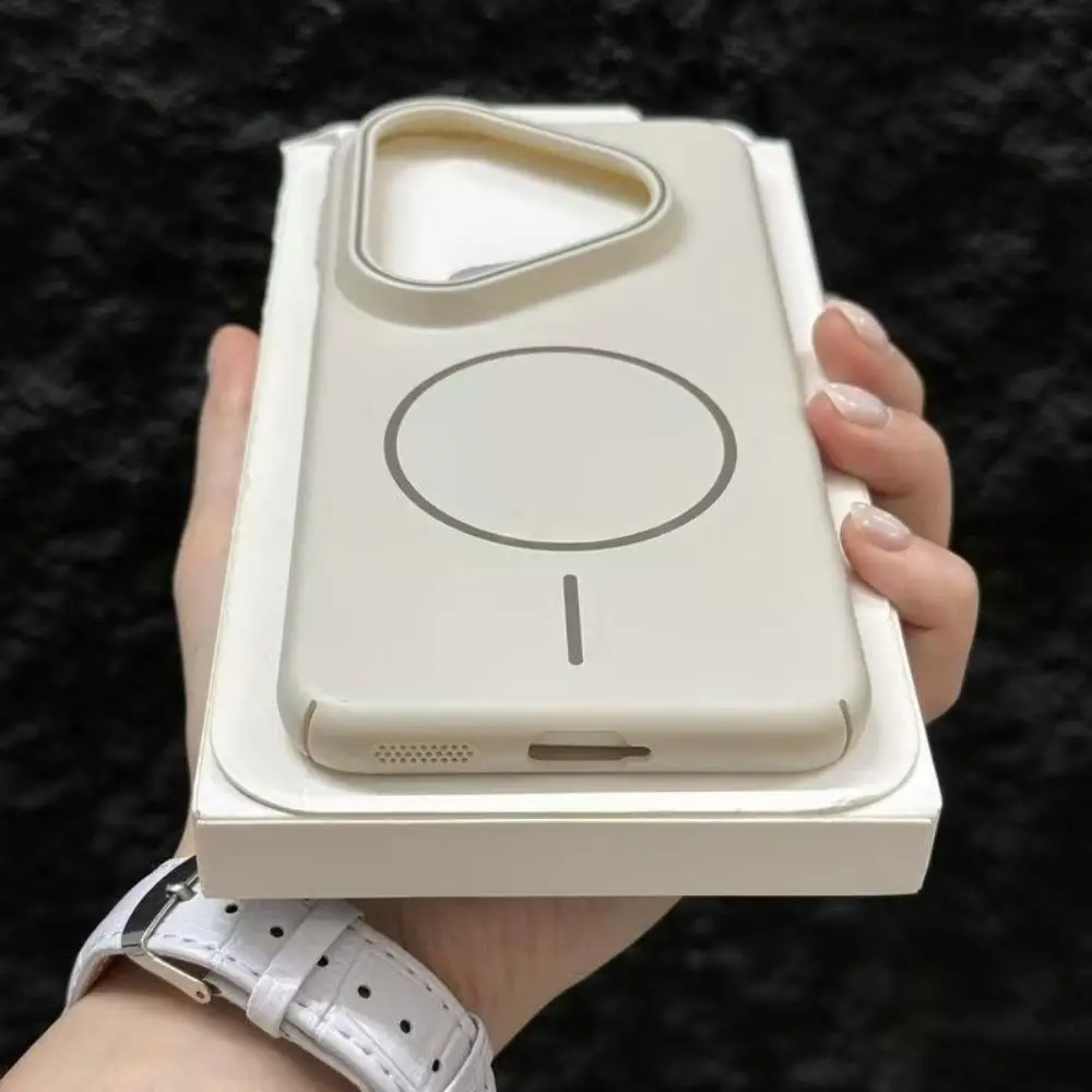 Candy Colored Soft Magnetic Phone Case with MagSafe Compatibility