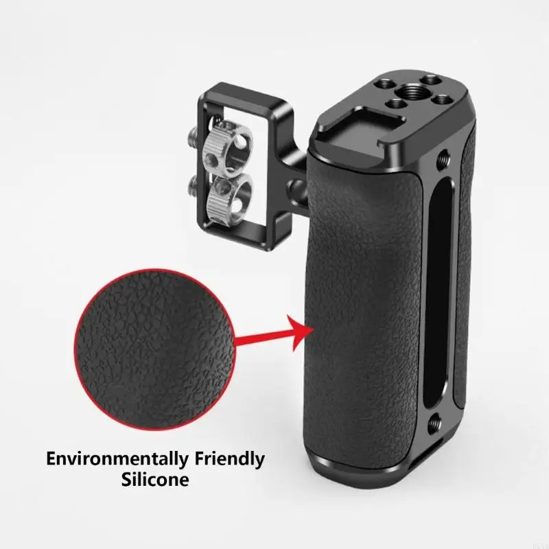 B5XA Ergonomic Side Handle for Camera Cage with Detachable Tool Storage Slot