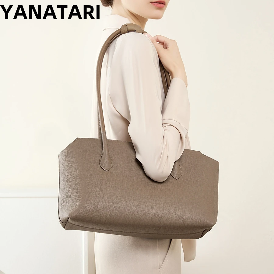 New Genuine Leather Commuter Large Capacity Women's Bag