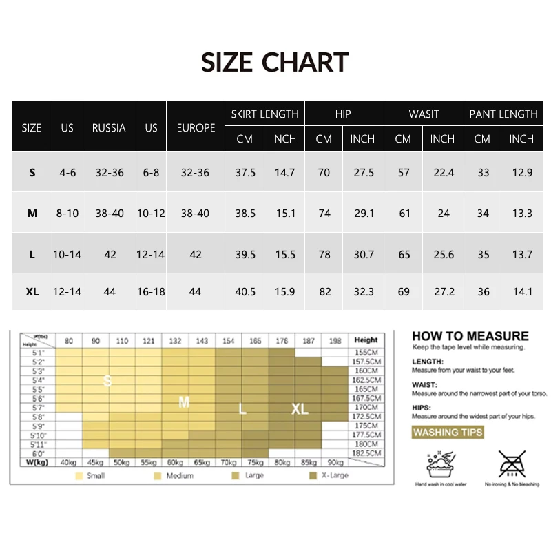 Hearuisavy Sports Skirt Woman High Waisted Workout Yoga Golf Skirt Quick Dry Breathable Short Skirt Casual Running Female Skorts - תמונה 5