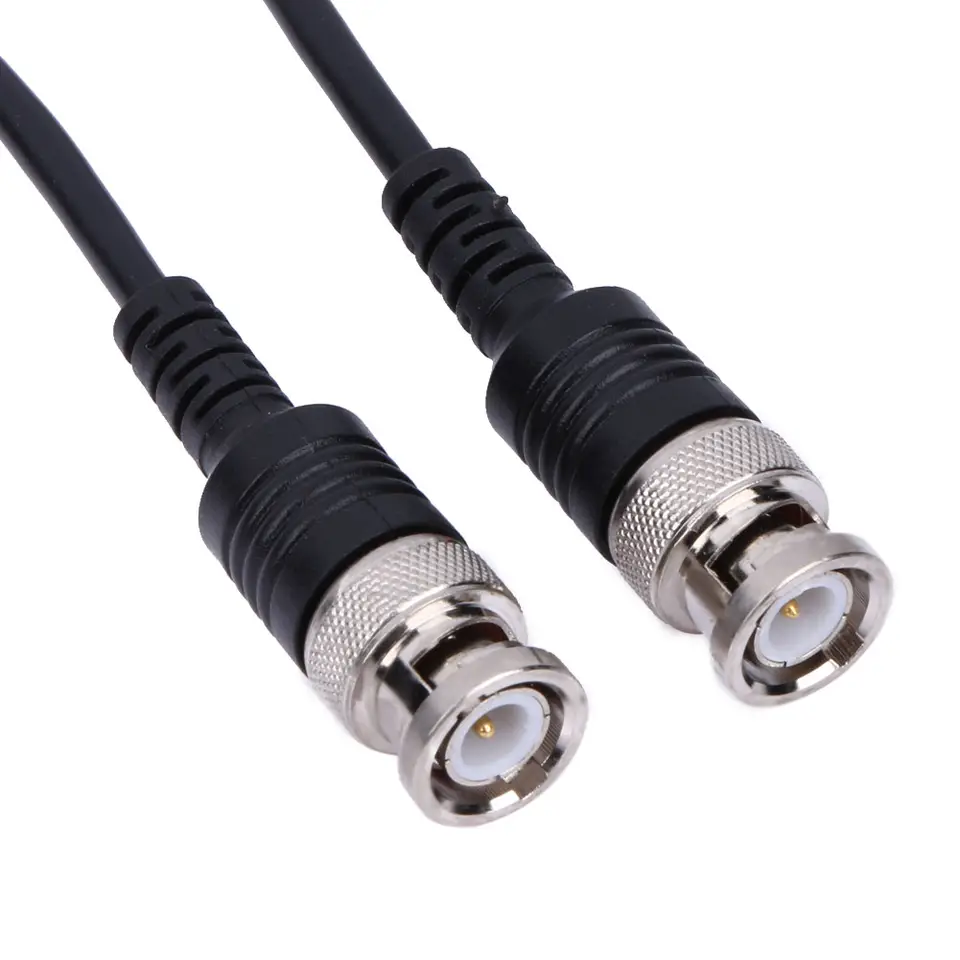 2 Pcs 110cm BNC Q9 To Double Alligator Clip Oscilloscope Test Probe Leads Cables BNC Test Leads Kit for Electrical Working image 5