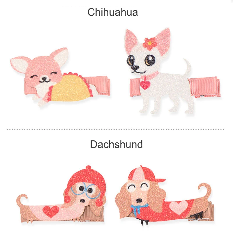 Рисунок 2 - Зажим для волос с блестками для детей