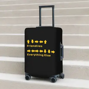Helldivers Game Reinforcement Suitcase Cover Holiday Cruise Trip Fun Luggage Case Protector