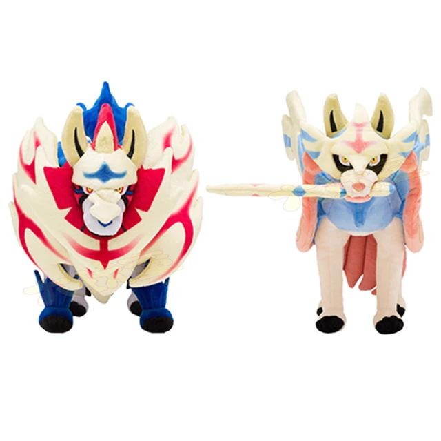 2023 New Pokemon Premium Figure Collection Beautiful Shiny Zamazenta Zacian  Toys Figure 6cm Pvc Anime Gifts Available Stock Gift