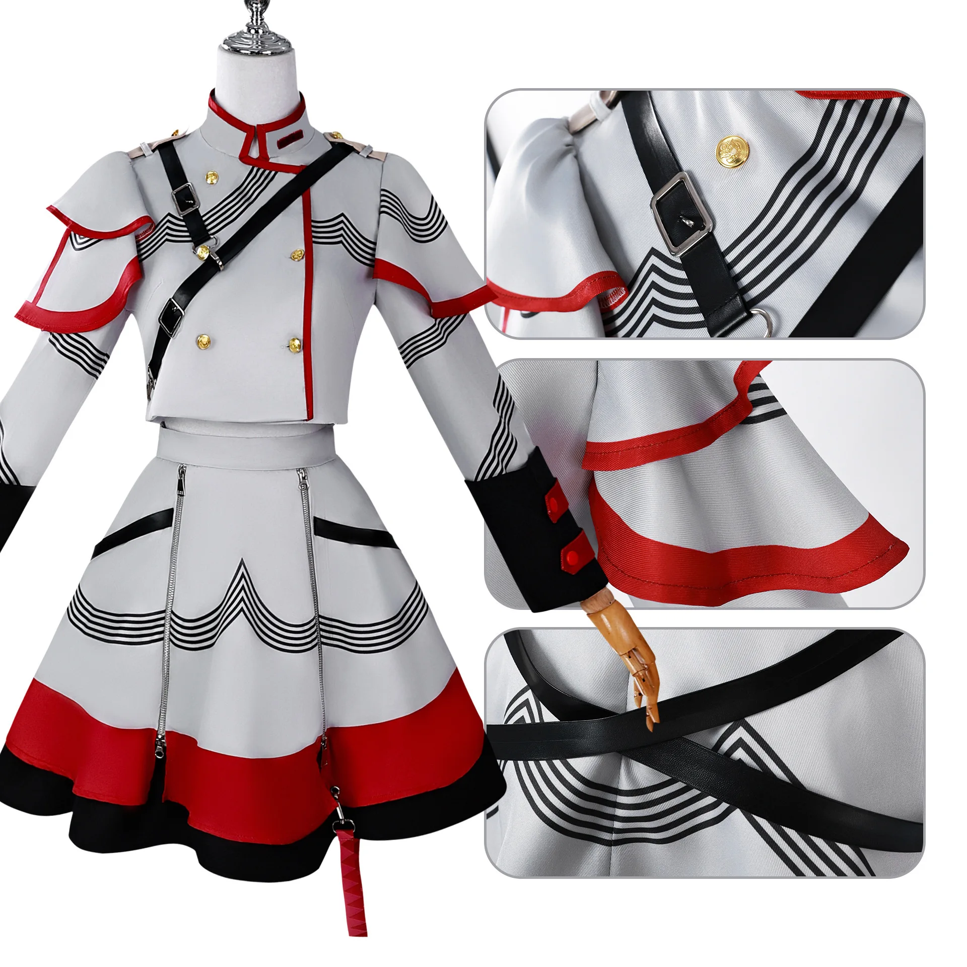 Kasane Teto Vocaloid Cosplay Costume for Women (Unofficial)