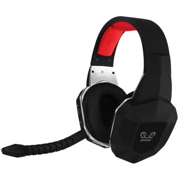 HUHD New N9M Wireless Gaming Headset HIFI Stereo Pluggable Microphone Long Endurance Esports Headset 2