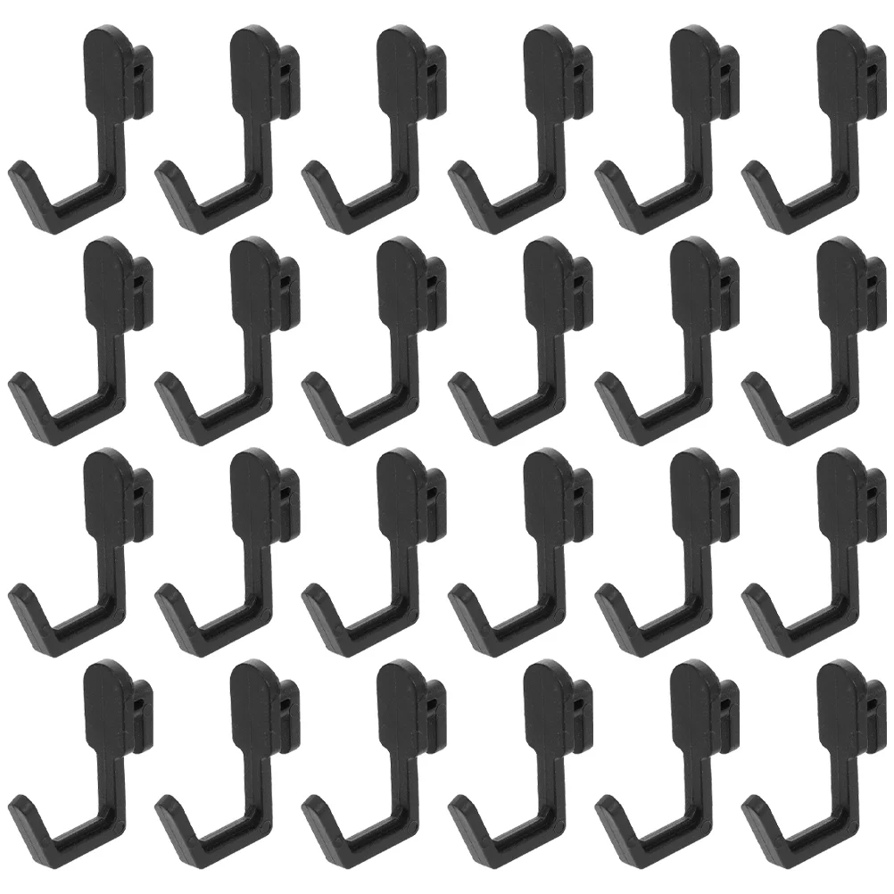 

30 Pcs Storage Shelf Rack Board Shop Pegboard Hooks for Garage Perfboard Tool Tools