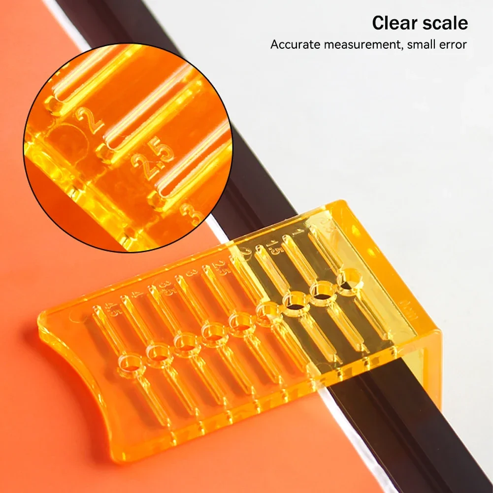 Precision Car Film Scraper Tool 140&deg; 90&deg; Car Vinyl Film Wrapping Scraper Carbon Fiber Tint Squeegee Sticker Knife Measure Tool