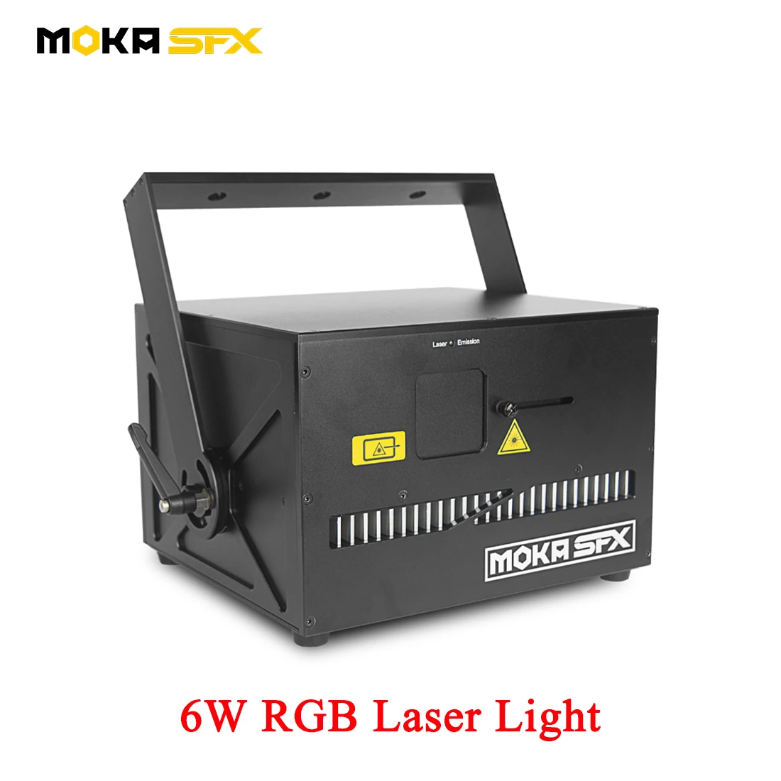 

MOKA Party Lighting Projector 6W RGB Laser 35Kpps Disco Stage Beam Effect Show for KTV Bar Club Animation Laser Light Equipment