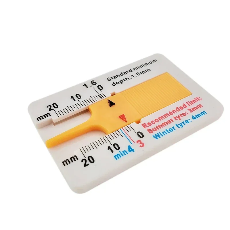 Description Picture 4 of item0-20mm Tread Depth Gauge For Car Tyre Tire Meter Thickness Gauges Automobile Tire Wear Detection Measuring Tools Depth Caliper