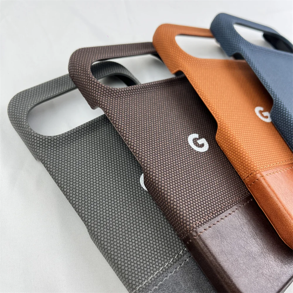 Luxury Matte Cotton Linen Leather Phone Case - Fashionable Simple Shockproof Protection Cover
