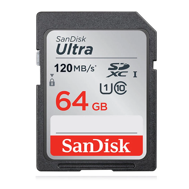 SanDisk Secure Digital Memory Card 256GB 128GB 64GB SDXC 32GB SDHC Camera SD Flash Memory Card For Digital SLR Camera Camcorder 32gb memory card Memory Cards