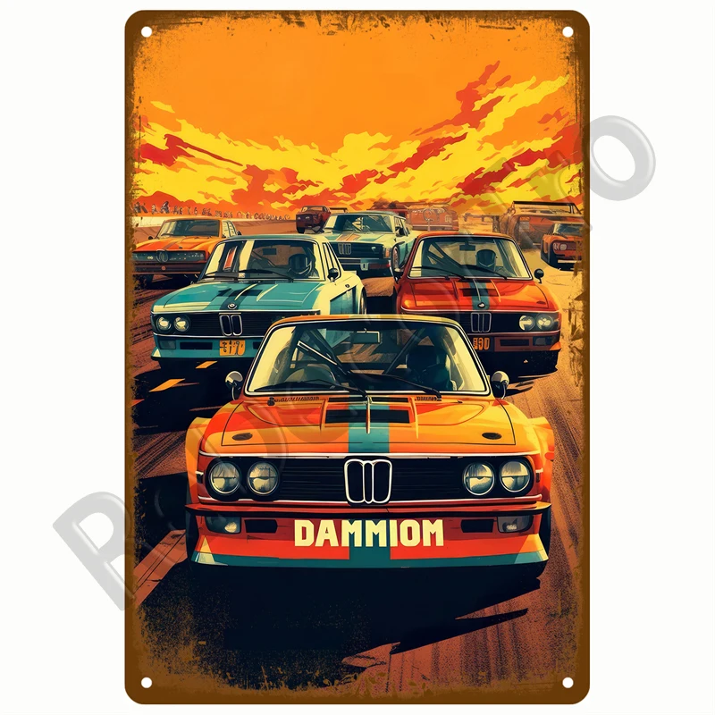 Retro Motor Öl Gas Reifen Racing Zinn Zeichen Poster Eisen Platten Metall Zeichen Garage Bar Pub Club Mann Höhle Wohnkultur Wand Dekor Kunst – Detail 17