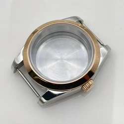 Rose Gold Case with Sapphire Crystal - 36mm/39mm - 36mm ETA2824 PT5000 (Silver rose 2)