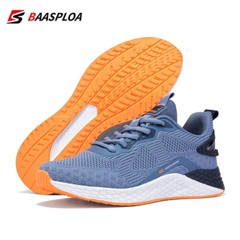 Alternative view of Baasploa 2022 Men Fashion Sneakers Breathable Tennis Male Casual Shoes Non-Slip Shock-Absorbing Knit Lightweight Walking Shoes