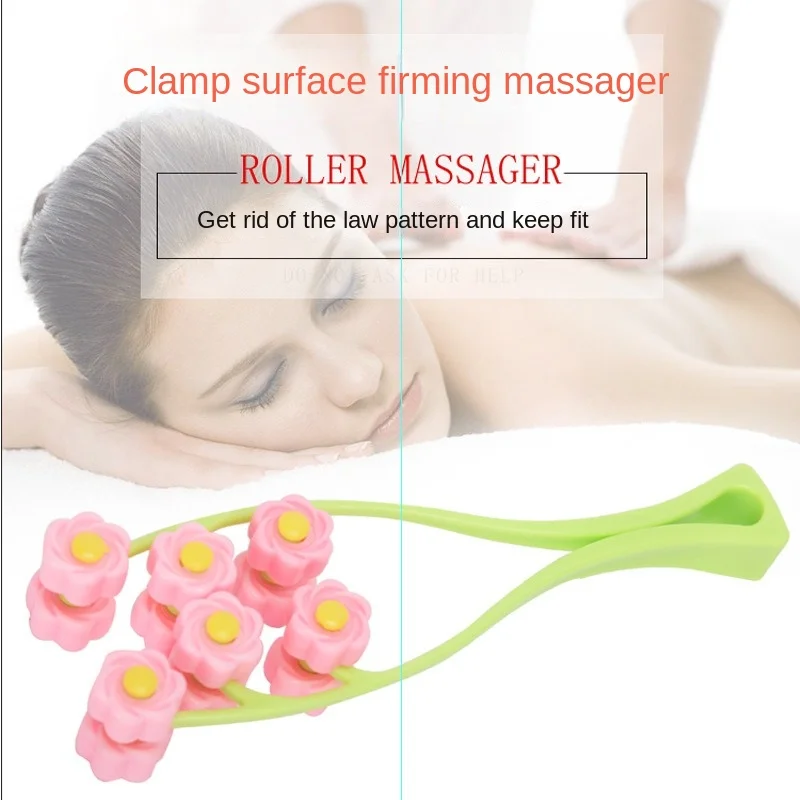 

Новый роликовый массажер для лица портативный цветок Форма против морщин лифтинг для лица для похудения расслабляющий для красоты Инструменты для массажа пальцев