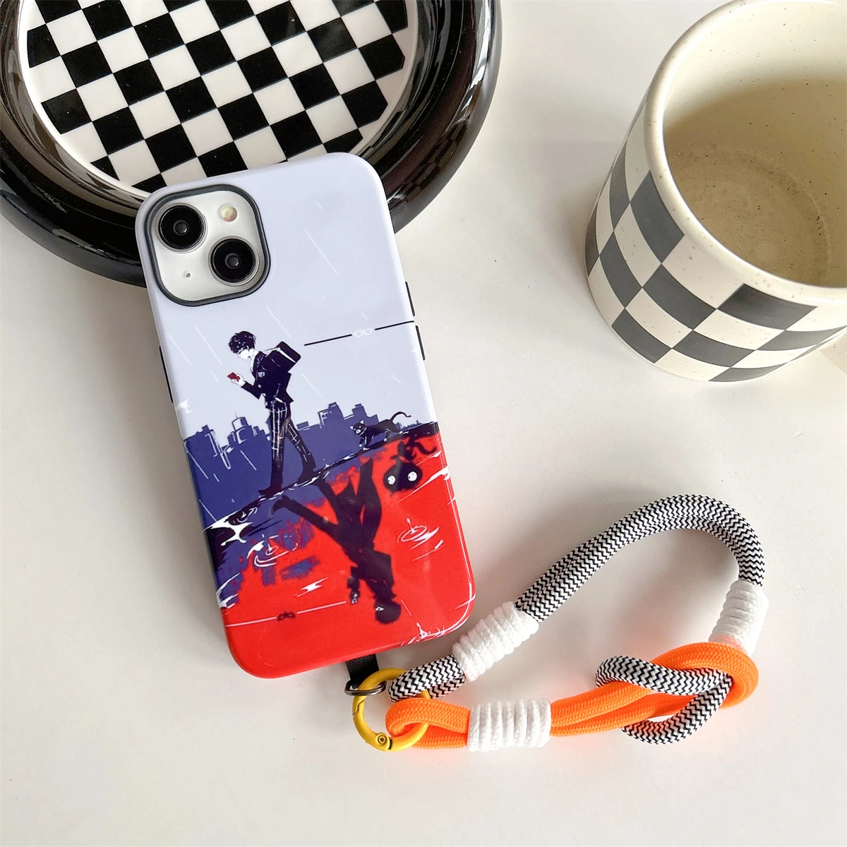 Personalized images intInclusive Phone Case Two-In-One Film Protective Shell For iPhone 15 14 13 12 11 Pro Max Plus Mini