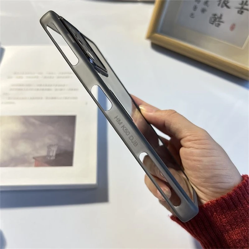 Transparent Soft Silicone TPU Case with Camera Protection and Bumper