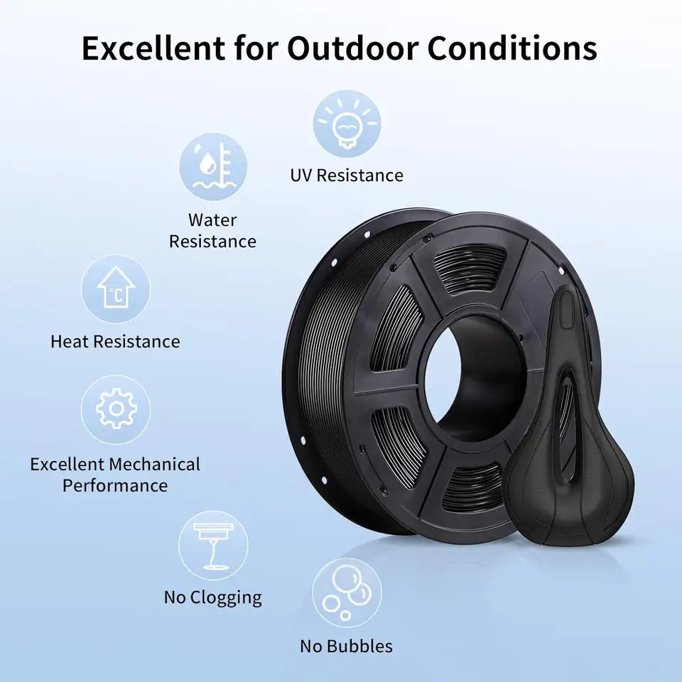Filajoy3d Tpu 95a Professional 3D Printing Filament, 1.75mm 250g Strong Elasticity, Abrasion Resistance,black image 4