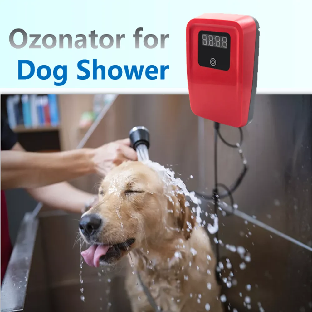 Automatic Ozone Hydrobath for Dog Skin Therapy and Odor Removal