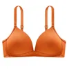 Slim Fit Comfortable Soft Adjustable and Non Removable Without Steel Ring Women Bra Daily Matching Women Bras 3