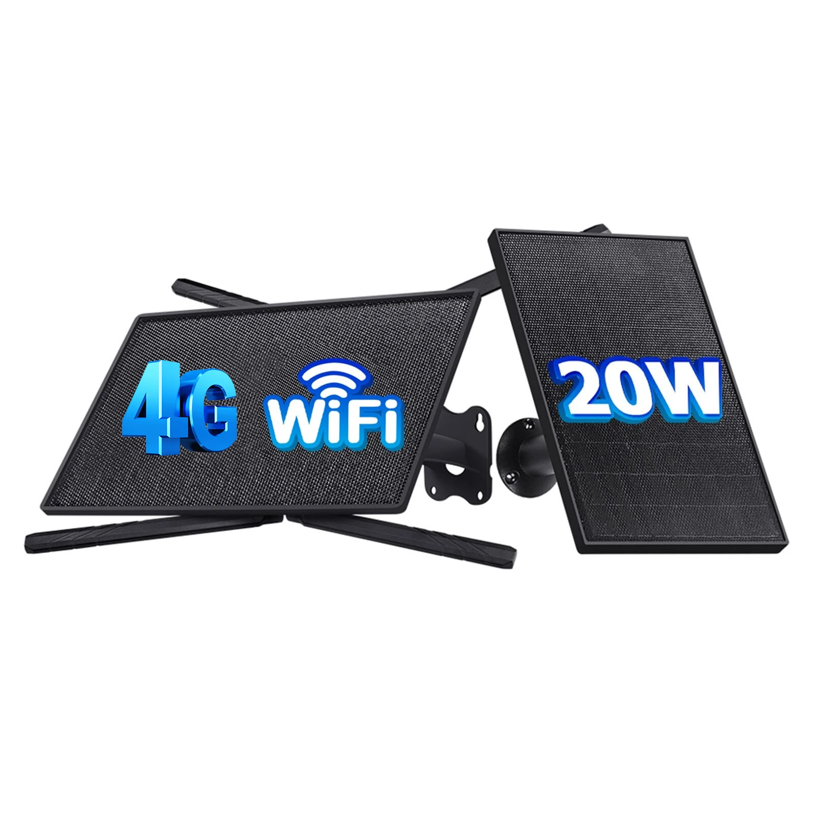 SECTEC 4G SIM Card Solar Router 20W 20100mAh Battery with Sim Card Slot Outdoor for Trail Camera Security Cam IP66 Waterproof 1