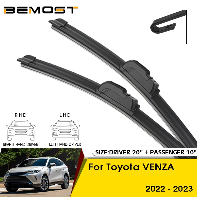 CarWiperBladesForToyotaVENZA20222023WindshieldWindscreenFrontWindowBlades2616Car.jpg