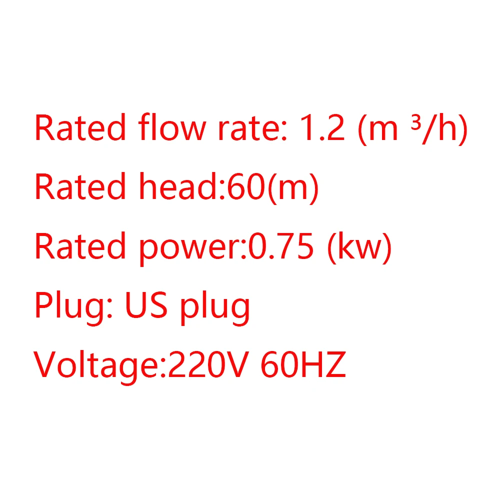 QGDHousehold deep well pump, high head electric pumping pump, stainless steel ve