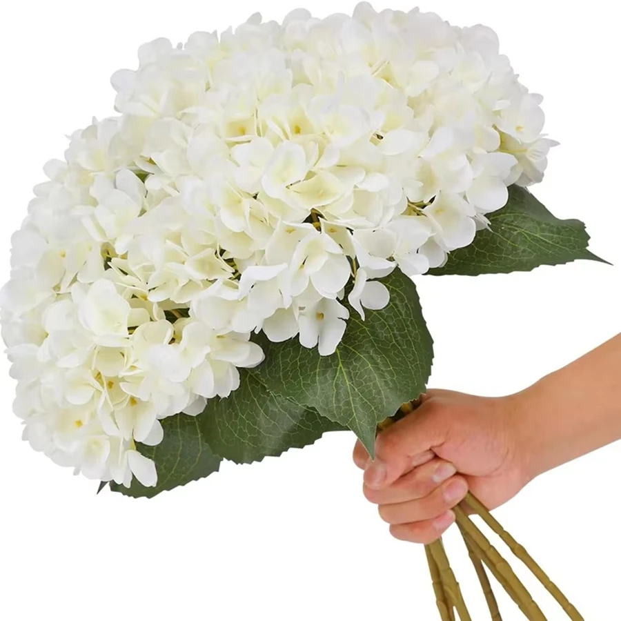Artificial flowers silk hydrangea 1/3pcs wedding decoration bridal accessories home DIY bouquet