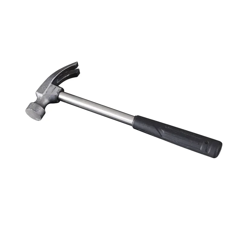 

18cm Stainless Steel Hammer with Plastic Handle Hand Repair Tool For Woodworking
