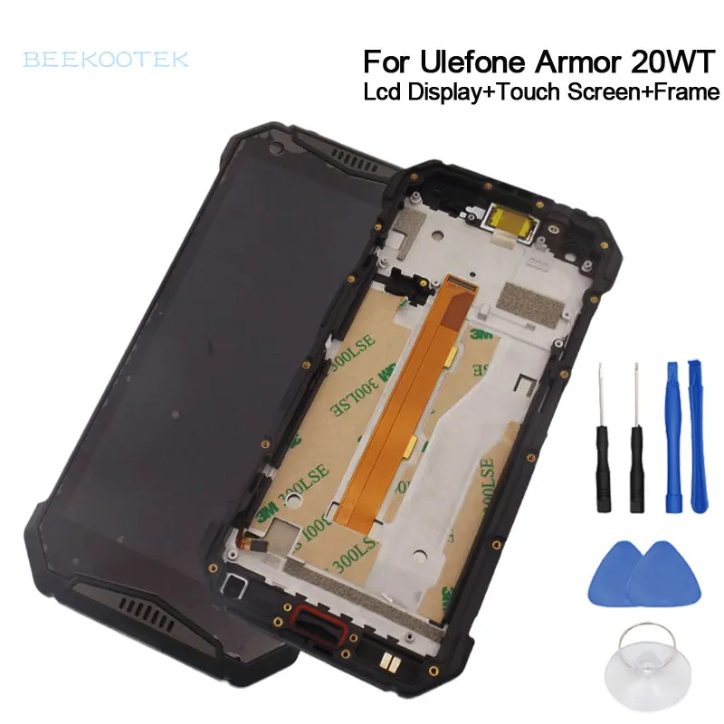 

Оригинальный ЖК-дисплей Ulefone Armor 20WT, сенсорный экран с рамкой в сборе, дисплей, аксессуары для смартфона Ulefone Armor 20WT