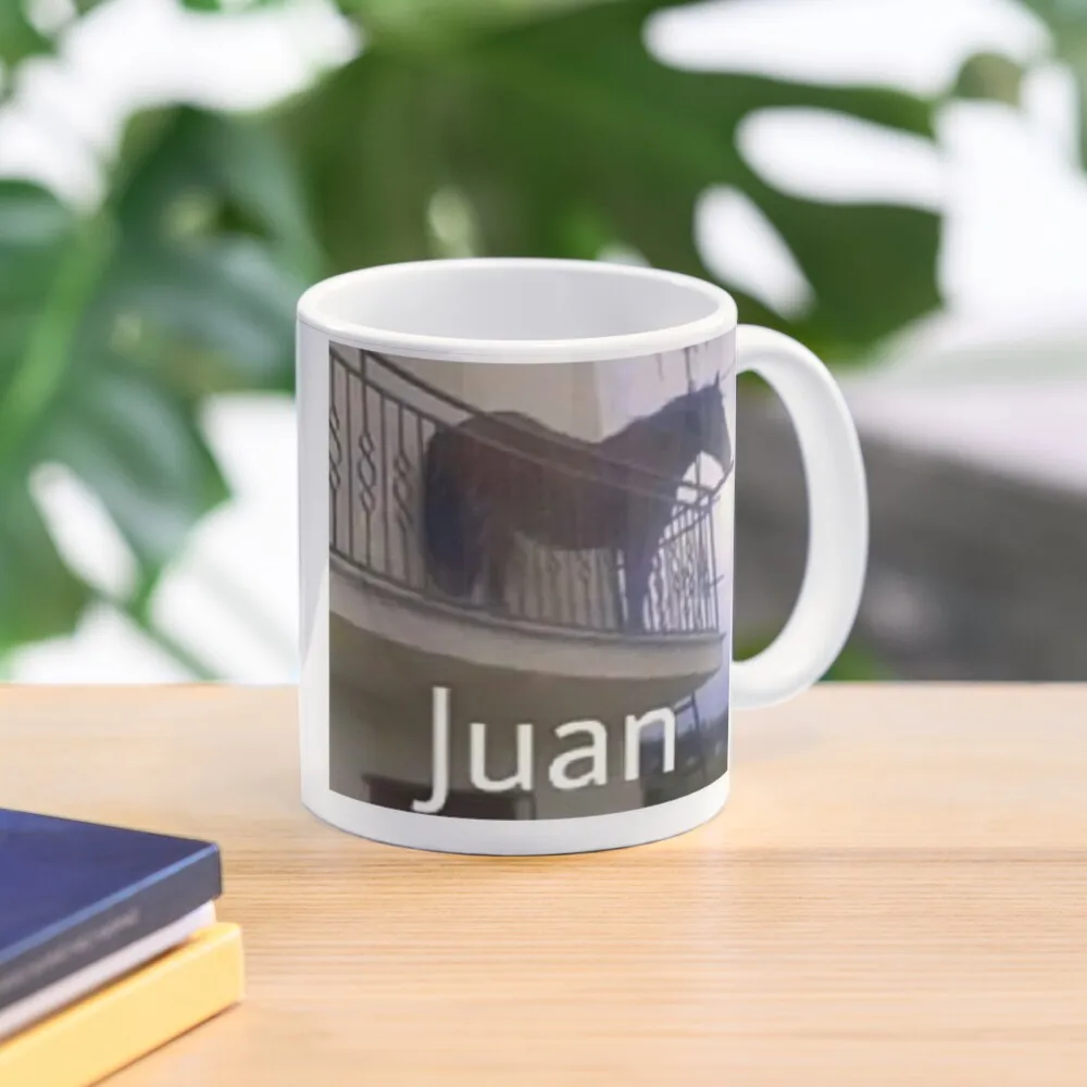 

Juan horse on balcony Coffee Mug Personalized Cups For Mug