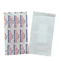 50pcs/set 5x10cm Large Patch Band Aid for First Aid Wound Dressing Patches Plasters Adhesive Bandages Skin Color Woundplast 2