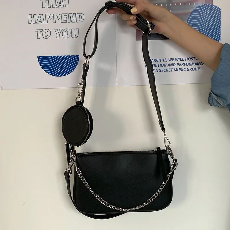 Borsa a tracolla da donna Borse di lusso in pelle Pu Borse da ragazza Borsa di design Borse a tracolla da donna di alta qualità per le donne - immagine 4