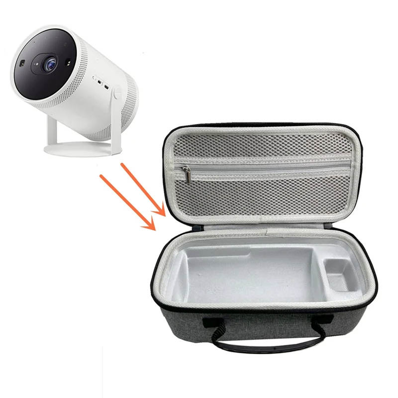 Hard EVA Travel Storage Case Projector Portable Bags for the Freestyle / Anker Nebula Capsule 3 Laser-1080P NND