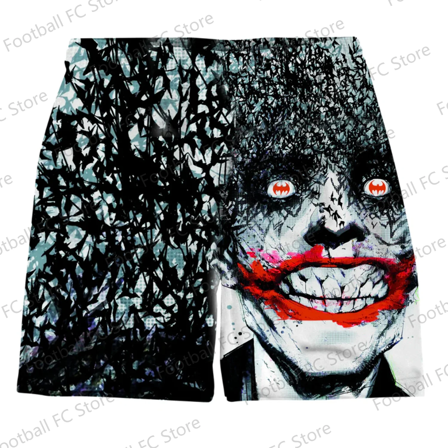 New Summer Joker Vintage Shorts BASKETBALL SHORTS MENS Beach Vacation Shorts