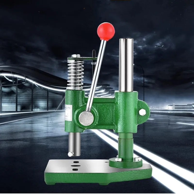 Small Manual Punch Press Diamond Cutting Bench Hand Press Die Hand Beer Punch Machine