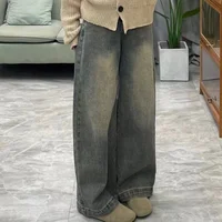 Womens Jeans Straight High Waist Slim Fit Stretch Denim Trousers Fashion Casual Comfortable Pants For Daily Wear Women's pants - Image 5